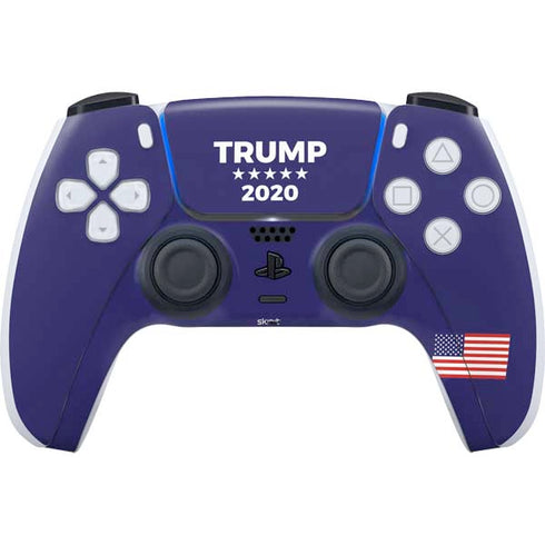 Trump 2020 Blue PlayStation PS5 Skins