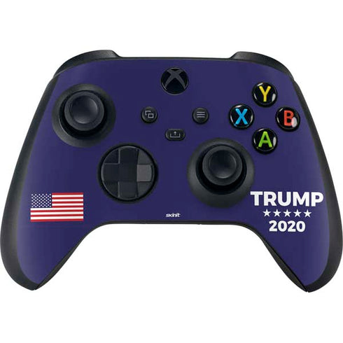 Trump 2020 Blue Xbox Series X Bundle Skin