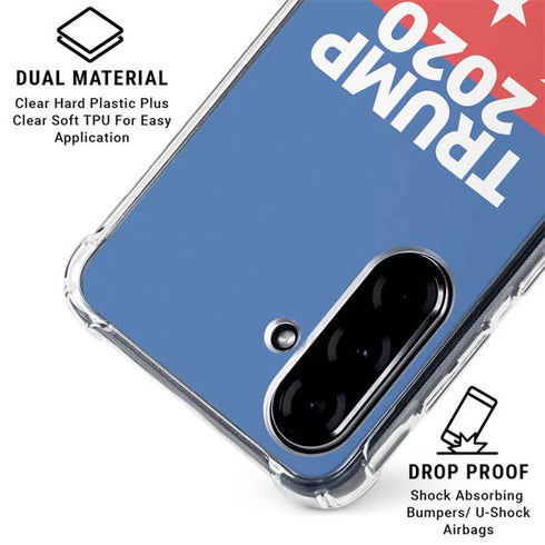 Trump 2020 Galaxy A36 5G Clear Case