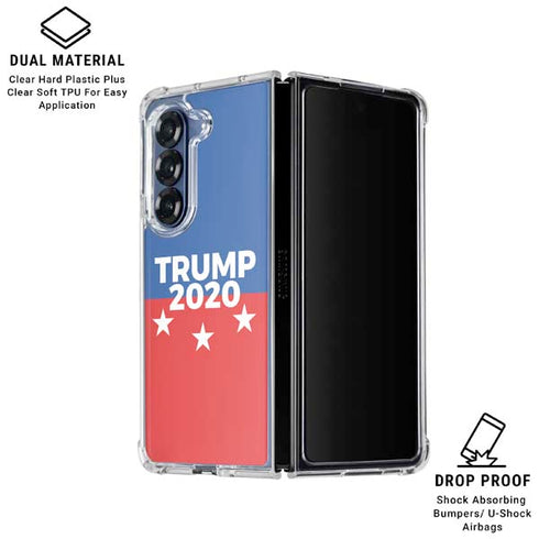 Trump 2020 Galaxy Z Fold6 Clear Case