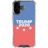 Trump 2020 iPhone 16 Clear Case