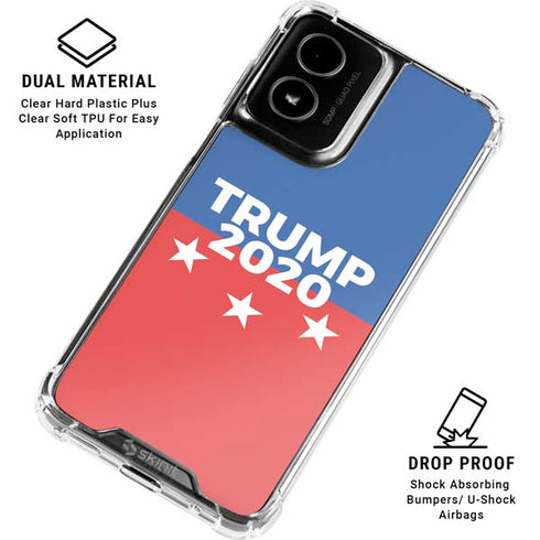 Trump 2020 Moto G Power 5G (2024) Clear Case