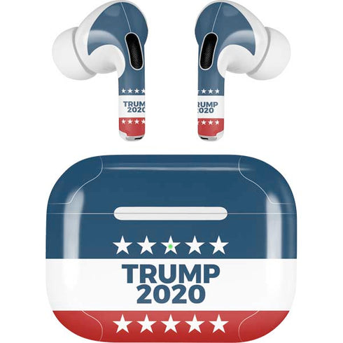 Trump 2020 Red White and Blue Apple AirPods Pro Skin
