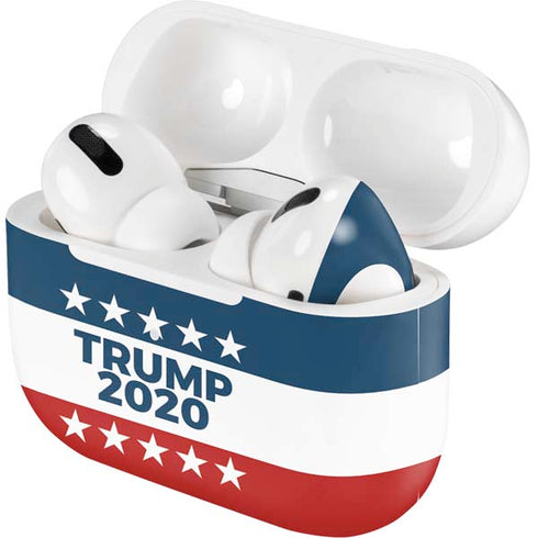 Trump 2020 Red White and Blue Apple AirPods Pro Skin