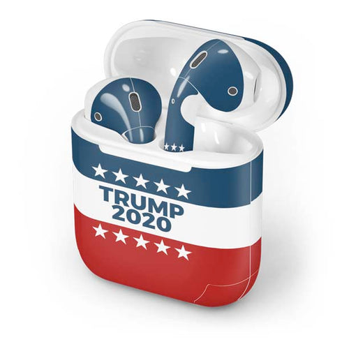 Trump 2020 Red White and Blue Apple AirPods Skin