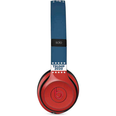 Trump 2020 Red White and Blue Beats Solo 2 Wireless Skin