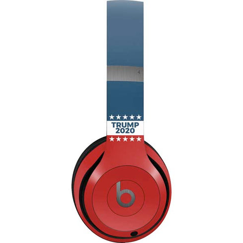 Trump 2020 Red White and Blue Beats Solo 4 Wireless Headphones Skin