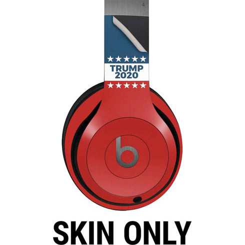 Trump 2020 Red White and Blue Beats Solo 4 Wireless Headphones Skin