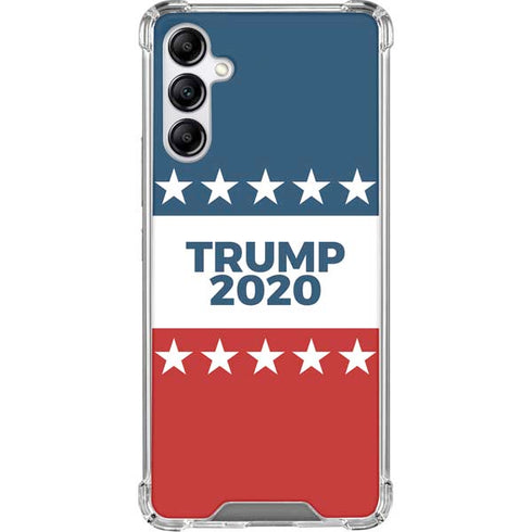 Trump 2020 Red White and Blue Gabb Phone 4 Clear Case