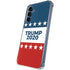 Trump 2020 Red White and Blue Galaxy A35 5G Clear Case