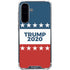 Trump 2020 Red White and Blue Galaxy A36 5G Clear Case
