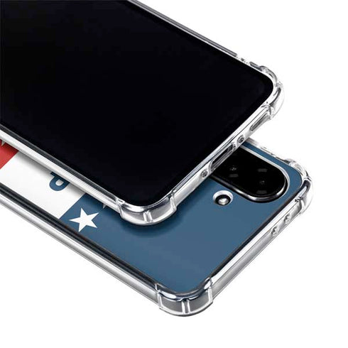 Trump 2020 Red White and Blue Galaxy A36 5G Clear Case
