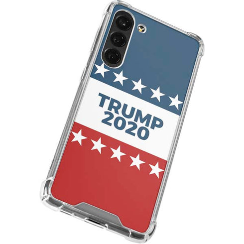 Trump 2020 Red White and Blue Galaxy S24 FE Clear Case