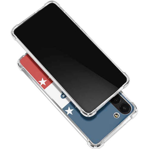 Trump 2020 Red White and Blue Galaxy S24 FE Clear Case
