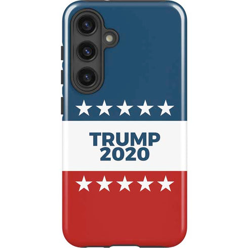 Trump 2020 Red White and Blue Galaxy S25 Impact Case