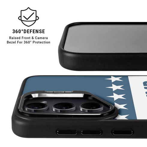 Trump 2020 Red White and Blue Galaxy S24 Kickstand Case