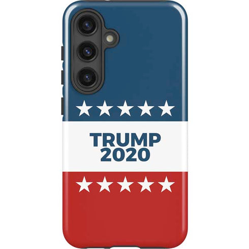 Trump 2020 Red White and Blue Galaxy S25 Plus Impact Case