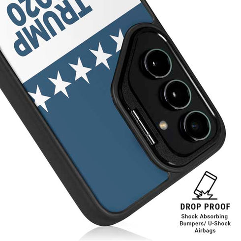 Trump 2020 Red White and Blue Galaxy S24 Plus Kickstand Case