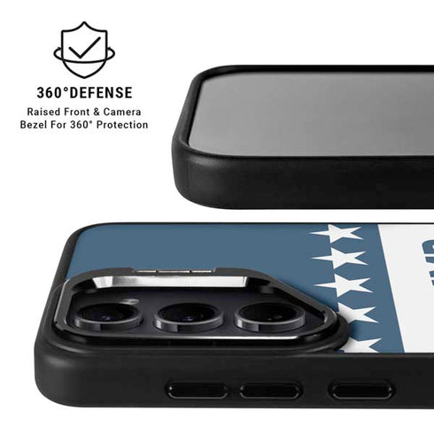 Trump 2020 Red White and Blue Galaxy S25 Ultra Kickstand Case