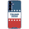 Trump 2020 Red White and Blue Galaxy S25 Plus Clear Case