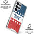 Trump 2020 Red White and Blue Galaxy S25 Ultra Clear Case