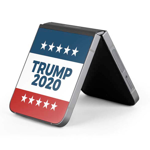 Trump 2020 Red White and Blue Galaxy Z Flip6 Skin