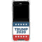 Trump 2020 Red White and Blue Galaxy Z Flip6 Clear Case