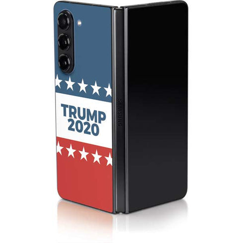 Trump 2020 Red White and Blue Galaxy Z Fold5 5G Skin