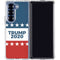 Trump 2020 Red White and Blue Galaxy Z Fold6 Clear Case
