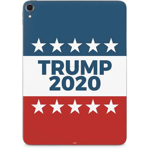 Trump 2020 Red White and Blue Apple iPad Pro Skin