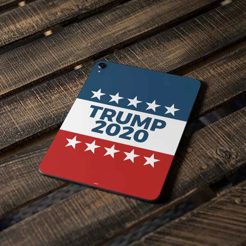 Trump 2020 Red White and Blue Apple iPad Pro Skin