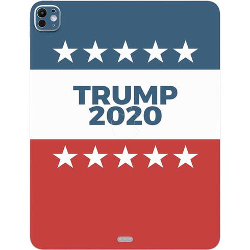 Trump 2020 Red White and Blue iPad Pro 13in M4 (2024) Skin