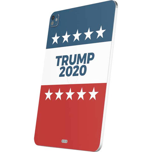 Trump 2020 Red White and Blue iPad Pro 13in M4 (2024) Skin
