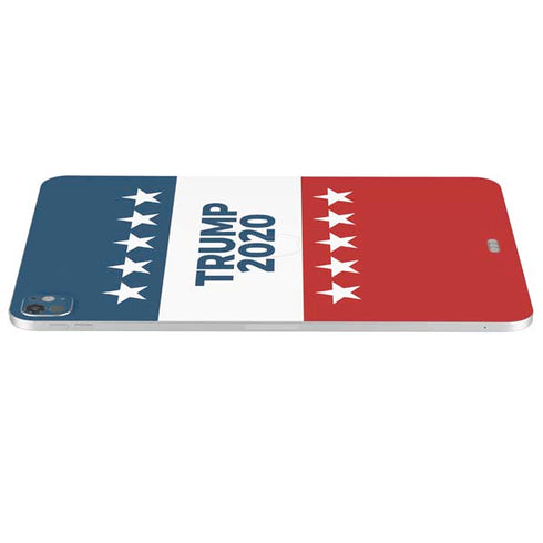 Trump 2020 Red White and Blue iPad Pro 13in M4 (2024) Skin