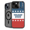 Trump 2020 Red White and Blue iPhone 14 Plus Kickstand Case