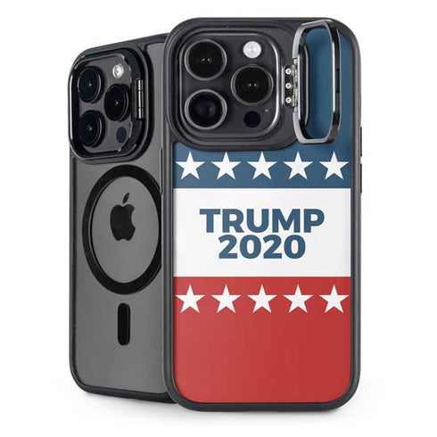 Trump 2020 Red White and Blue iPhone 14 Pro Max Kickstand Case