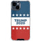 Trump 2020 Red White and Blue iPhone 15 Clear Case