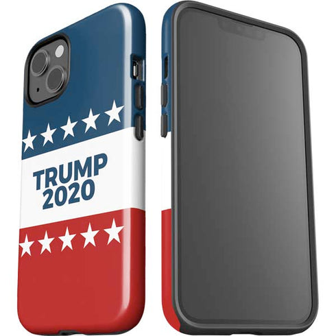 Trump 2020 Red White and Blue iPhone 15 Impact Case