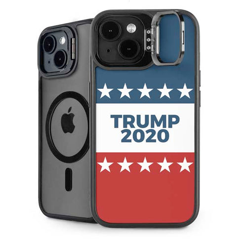 Trump 2020 Red White and Blue iPhone 15 Kickstand Case