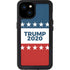 Trump 2020 Red White and Blue iPhone 15 Plus Waterproof Case