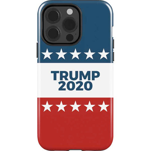 Trump 2020 Red White and Blue iPhone 15 Pro Impact Case