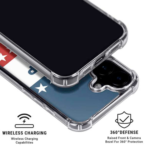 Trump 2020 Red White and Blue iPhone 16 MagSafe Case