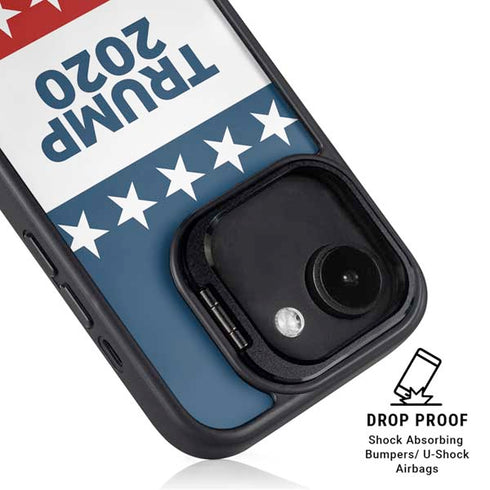 Trump 2020 Red White and Blue iPhone 16e Kickstand Case