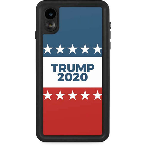 Trump 2020 Red White and Blue iPhone Cases