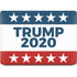 Trump 2020 Red White and Blue Apple MacBook Pro 16-inch Skin