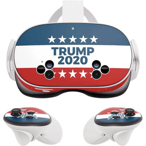 Trump 2020 Red White and Blue Meta Quest 3S Skin