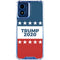 Trump 2020 Red White and Blue Moto G 5G (2024) Clear Case
