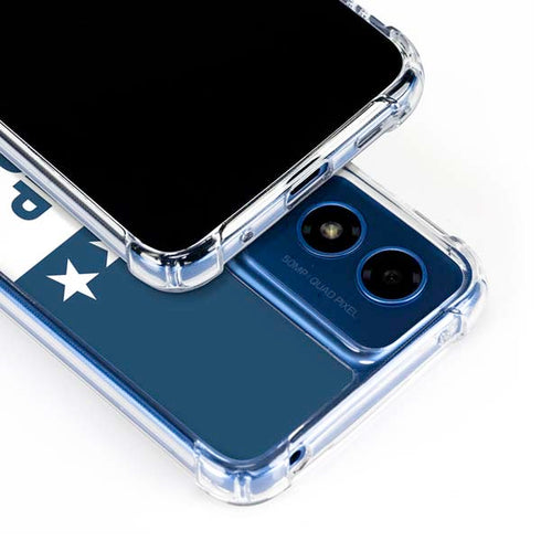Trump 2020 Red White and Blue Moto G 5G (2024) Clear Case