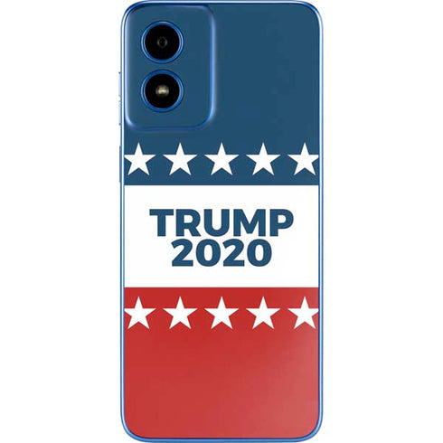 Trump 2020 Red White and Blue Moto G Play 4G (2024) Skin