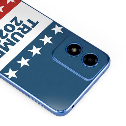 Trump 2020 Red White and Blue Moto G Play 4G (2024) Skin